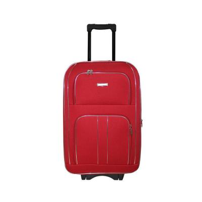 China Polyester Fabric Type Travel Trolley Bag Polyester 2 Wheels Luggage for sale