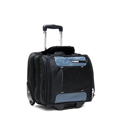 China Hot Selling Luggage Cabin Travel Soft Lightweight Laptop Luggage Bag With 2 Wheels for sale