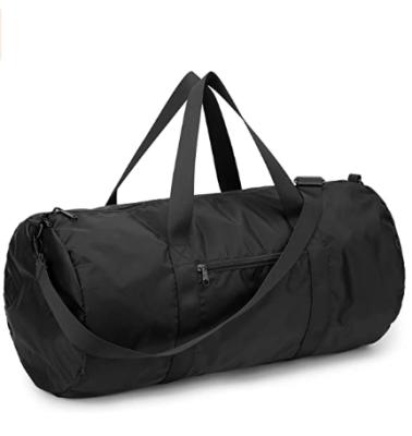 China Fashion Foldable Duffel Bag Gym Bag For Men Women Duffel Bag Lightweight With Inner Pocket For Travel Sports for sale