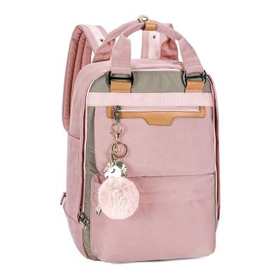 China 2021 Anti Theft High Quality Women's Backpack Purse Waterproof Girls Bookbags School College Laptop Bag for sale