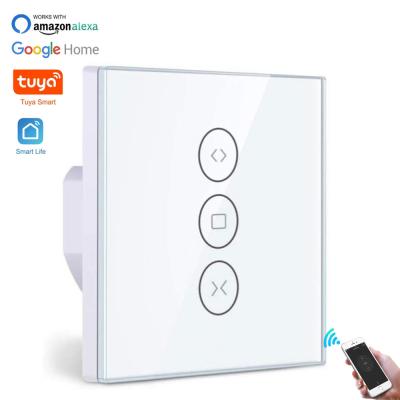 China EU/UK Tuya Wifi Curtain Switch Controlled Curtain Switch/Smart Curtain Switch Compatible with Alexa/GoogleHome/IFTTT for sale