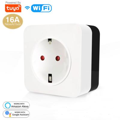 China EU Tuya 16A Wifi Smart Air Conditioner Companion Residential / Multipurpose Wall Socket / Air Conditioner Companion Socket for sale