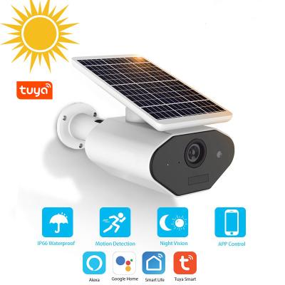 China Human Motion Tracking IP65 Wireless Home Outdoor Smart Wifi Camera Solar Powered IP Camera Wireless Security Camera Surveillance for sale