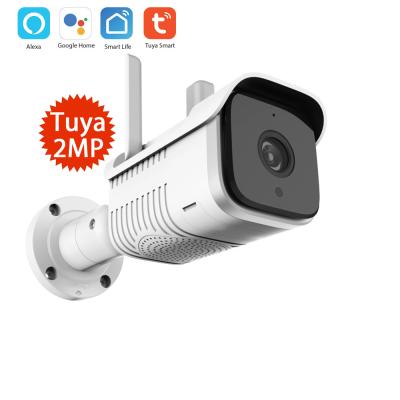 China Human Motion Tracking Tuya Smart Home Outdoor Security Camera Wifi Outdoor Smart IP Camera for sale