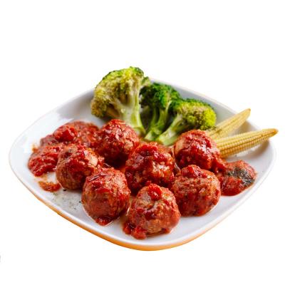 China 2022 Hot Sale Factory Frozen Based Meatballs In Tomato Sauce Shelf Life 24 Months Factory Based Meat for sale