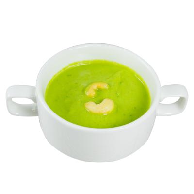 China Popular Western Soup Good Quality Vegetarian Instant French Pea Soup Frozen with Cashew Nuts for sale