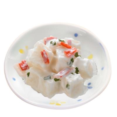 China Factory Price Frozen Abalone Flavor Halal Frozen Salad Frozen Imitation Abalone Salad for sale