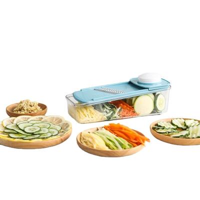 China Sustainable Manual Vegetable Shredder Slicer Vegetable Food Slicer Carrot Cabbage Cleaver Fruit For Kitchen for sale