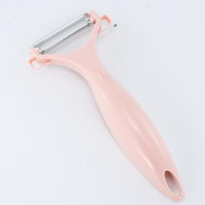 China Sustainable Kitchen Instrument Hot Selling Vegetable Peeler Hand Ultra Sharpe Blade Easy Use Potato Peeler And Cutter for sale