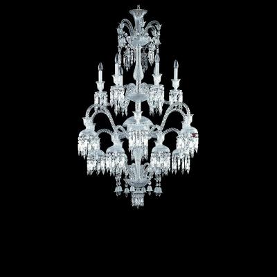 China Large Modern Custom Project Lighting Luxury Banquet Hotel Lobby Villa Crystal Chandelier for sale