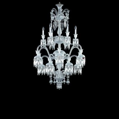 China Modern Modern Decoration Lighting Luxury Hotel Custom Large Lobby Crystal Chandelier for sale