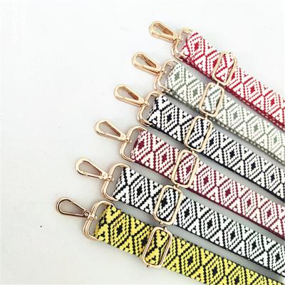 China Wide Bag Accessories Bag Straps Cross - Body Macrame Shoulder Strap For Handbags for sale