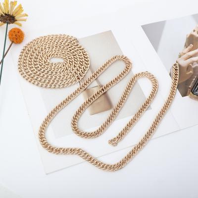 China Handbag Chains Customized Gold Metal Purse Chain Bag Accessories Metal Chain for sale