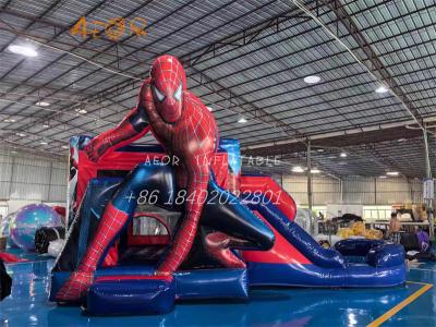 China Castillo inflable Entretenimiento en interiores Comercial Castillo inflable con tobogán en venta