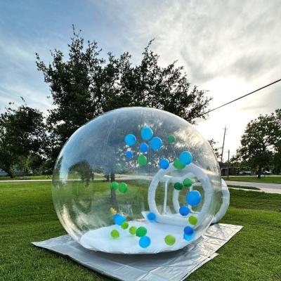 China Commerical Inflatable Bubble House Parties Decor Transparent PVC Dome Balloon for sale