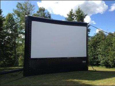 China Customize Size Giant Advertising Inflatable Movie Screen  For Advertising for sale