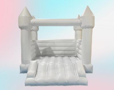 China Inflatable Jumping Castle Commercial White Bounce House For Wedding jumping castle for sale