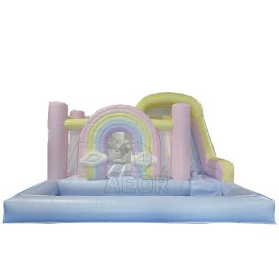 Cina Kids Soft Play Inflatable Bouncer Party Bouncing Castle Small Jumping Inflatable Bouncy Castle For Toddlers in vendita