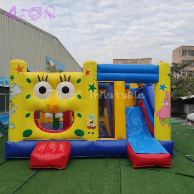 China Outdoor Bouncy Castle Inflatable Kids Commercial Combo Toddler Bounce House With Slide Combo en venta