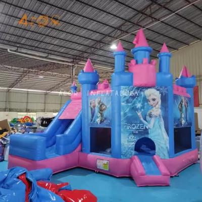 China New Commercial Happy Party Bouncy Castle Combo Inflatable Wedd Snow Globe Big Bouncer Jumping Bouncy Castle for sale