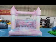 inflatable colorful castle