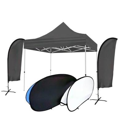 China 10X10 Rainproof Custom Steel Canopy Tent Advertising Pop Up Tents For Outdoor Trade Show Display Events for sale