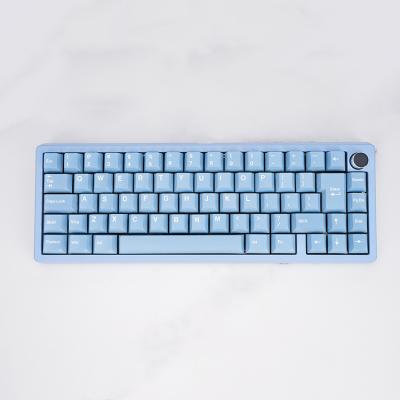 China Custom Mechanical Aluminum Case 65 Keys Full CNC Keyboard Zoom65 EE Keyboard Hot Swapable Keyboard for sale