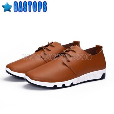 China Wholesale high quality mens pu casual shoes slip on china cheap walking shoes for sale