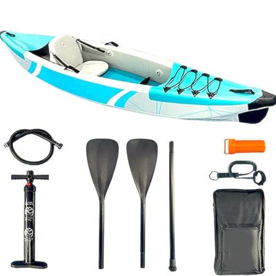 China PVC Full Package Kayak Kedosport Recreational Inflatable Kayak With Premium Accessories for sale