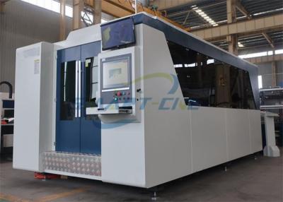 China Tabela da troca da máquina de corte 2000×6000mm do laser da fibra refrigerar de água à venda