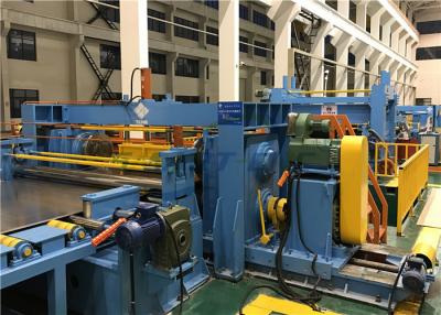 Chine Grande vitesse coupée à la ligne de longueur, machine de fente en acier hydraulique de bobine à vendre