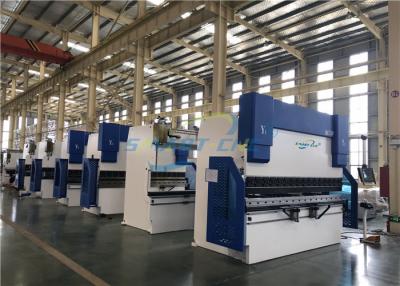 China Electro tonelada síncrona hidráulica 3200 de los árboles 100 del freno 4 de la prensa del CNC del servo en venta