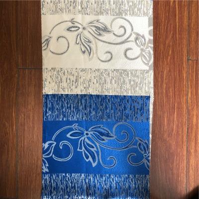 China Anti-static home catonic textile fabric 100%polyester jacquard curtain fabric for upholstery decoration for sale