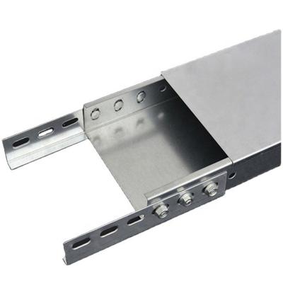 China Steel Factory Export High Quality Cold Dip Galvanized Steel Electrical Cable Trunking Trays Prices for sale