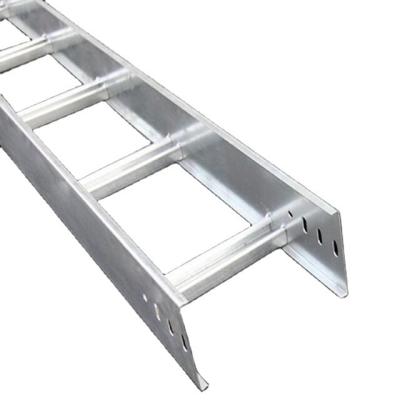 China Steel Customized 4000mm Long Outdoor Waterproof HDG Hot Dip Galvanized Harrow Ladder Type And Steel Trunking Cable Trays Price for sale