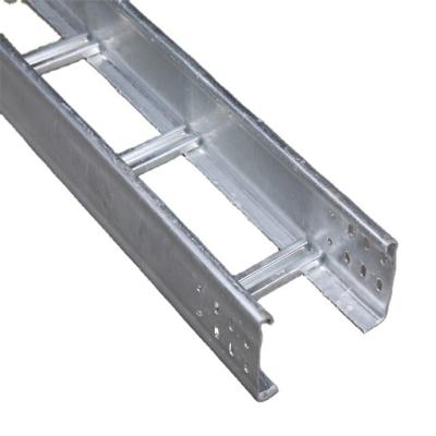 China Steel Exterior Waterproof 400mm Width Hot Dip Galvanized GI Harrow Type Steel Tractor and Trunking Cable Trays Price List for sale