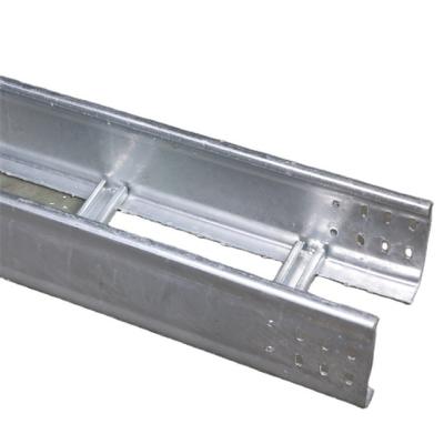 China Construction 600mm Width HDG gi Harrow Ladder Type And Trunking Cable Trays Factory Customized Outdoor Waterproof Prices for sale