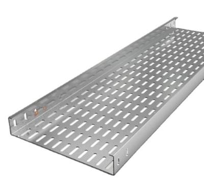 China Construction Cable Trunking Perforated Manufacturer Wholesale 400x150 Vented Cable Trays Accessories Price for sale