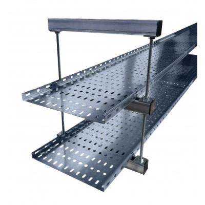 China Construction Factory Supply Ventilated Concrete Precast And Perforated GI Galvanized Trunking Cable Trays Prices for sale