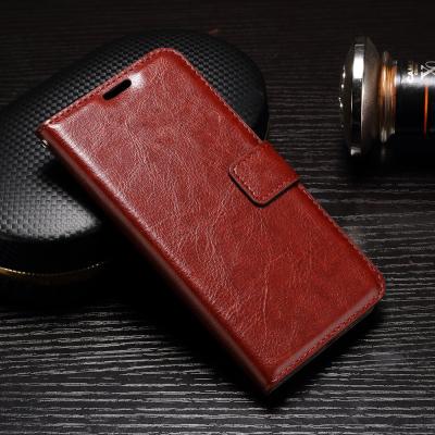 China Flip Cover Samsung A3 Leather Case , Customizable Magnetic Leather Case for sale