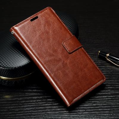 China Crazy Horse Sony Xperia Leather Case For XP With Soft TPU Back Cover 62g for sale