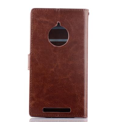 China Book Cover Nokia Lumia 830 Leather Case , Slim Design Nokia Lumia 830 Flip Cover for sale