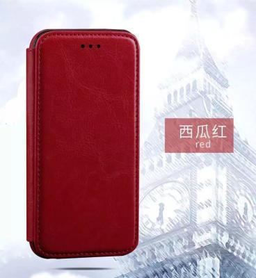 China Full Protection Iphone 7 Leather Wallet Case Two Card Slot With PC Shell for sale