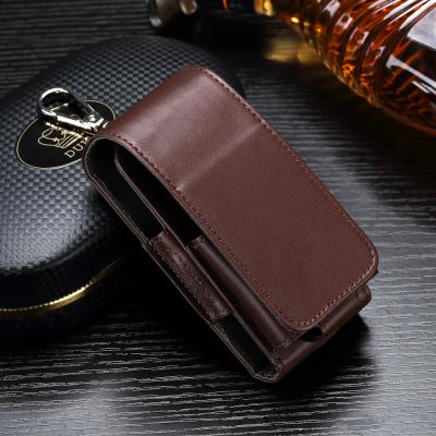 China Anti Scratch Leather Ecig Case Holder For IQOS Electronic Cigarette Pouch Bag for sale