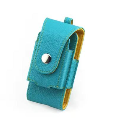 China IQOS 2nd Gerneration Leather Ecig Case Compact Size Perfect Design 13 * 11.5 * 3 CM for sale