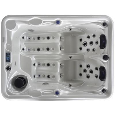 China Small 2 Person 110 Volt Acrylic Freestanding Hot Tub for sale