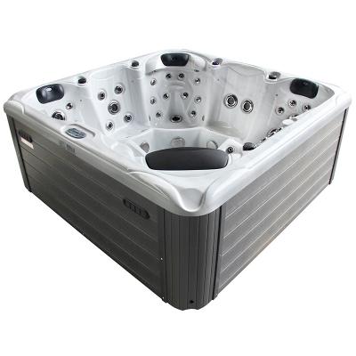 China Freestanding 5 Person Luxury Modern Balboa Jets Outdoor Spa With 2 Settees for sale