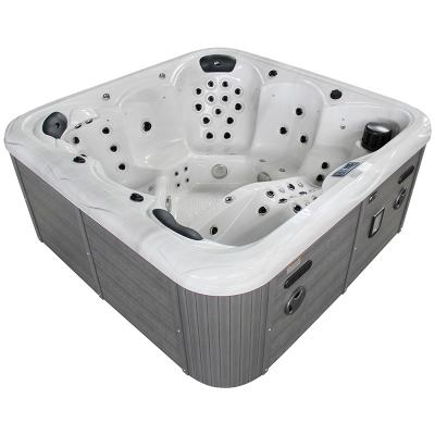 China Europe Style Acrylic 6 People Freestanding Hot Spring Tubs for sale