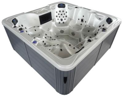 China Garden 150 Freestanding Family Jets Luxury Outdoor Hot Tub With Jacussi Function for sale