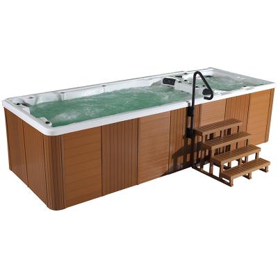 China Large Freestanding Acrylic Hot Tubs For Swimming for sale